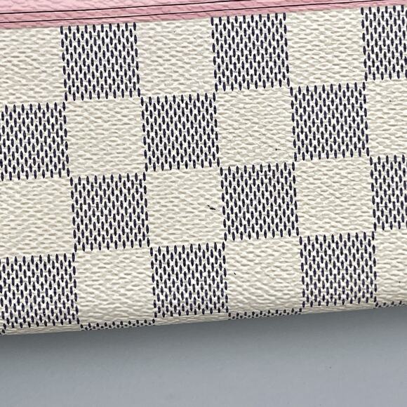 Louis Vuitton Damier Azur Summer Trunk Portefeuille Sarah Long Wallet - Picture 9 of 16